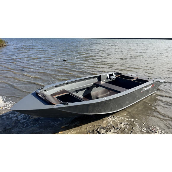 Лодка из Пнд Киммерия 440R Серая
